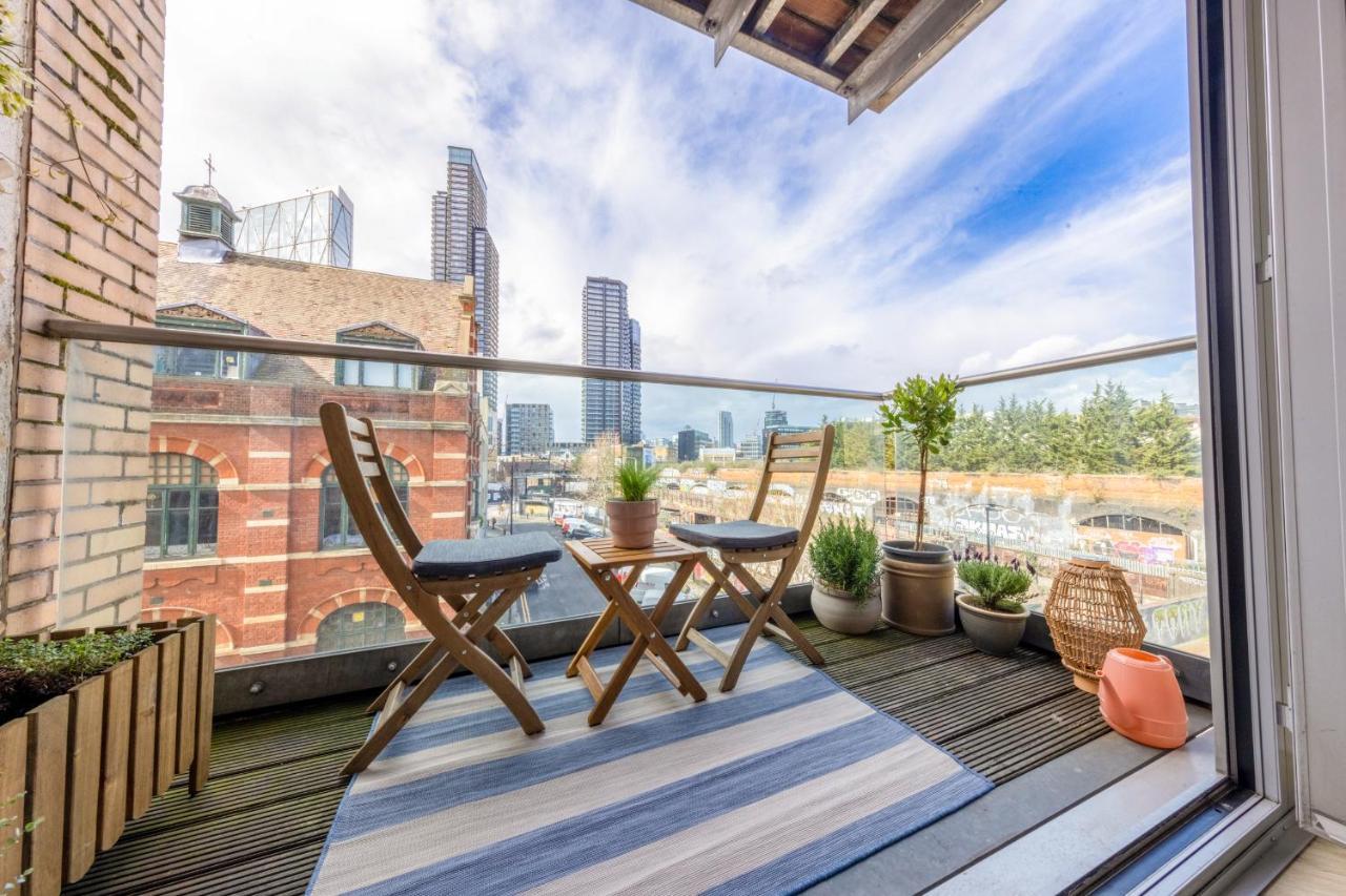 Central Shoreditch Flat By Box Park & Spitalfields Market Londen Buitenkant foto